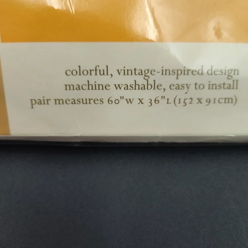 Set-2 Cafe Window Curtains Martha Stewart 60